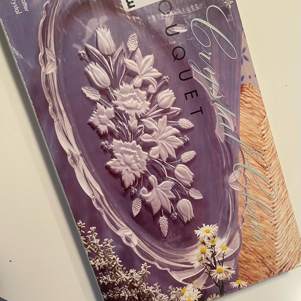 Crystal Bouquet Serveware